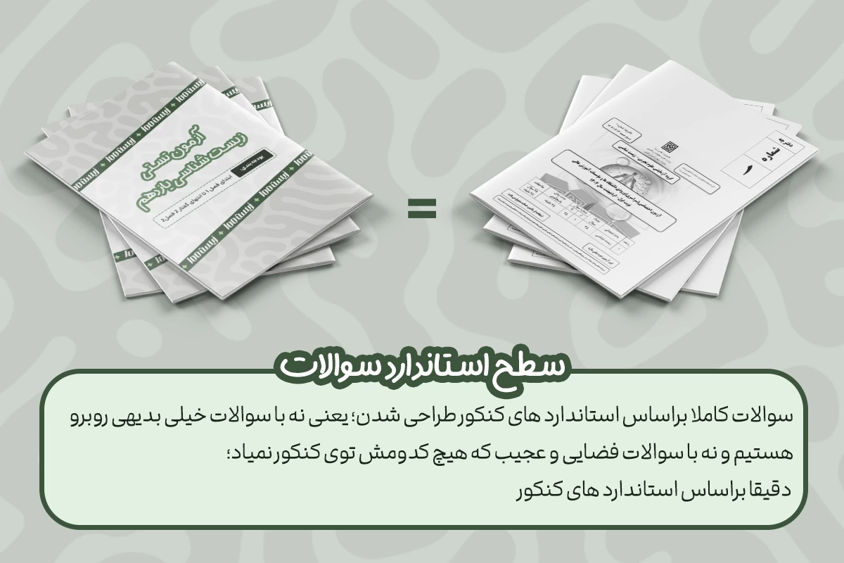 سوالات استاندارد 1 سطح سوالات استاندارد